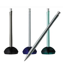 제브라 플로스 데스크펜 0.7mm 유성볼펜 BA65, 글래스 클리어