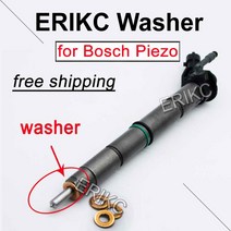 자동차 연료공급 부품 F00p01004 분사 노즐 구리 와셔 두께 1.5mm E1023501 Bosch Piezo Injector Heat Shi