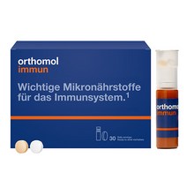 오쏘몰 이뮨 30일 1박스 orthomol 독일 종합비타민(드링크+정제), 30정, 1개