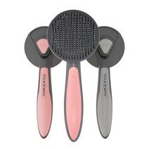 강아지빗 엉킨 털 죽은털 제거 고양이 반려동물 브러쉬 모찌빗 단모종 포메라니안 푸들, 핑크