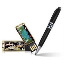 아트박스/이츠 USB 이츠 로트 자개USB+자개볼펜 2종 SET 4GB, 십장생