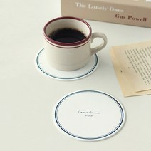 리빙메드 꼬앙뜨로실리콘컵받침2P세트 티코스터 실리톤매트 다용도 받침 미끄럼방지 카페, 실리콘컵받침2P 2개