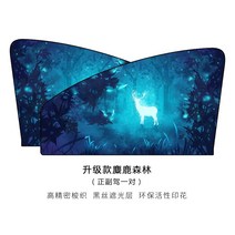 차량햇빛가리개 옆 커튼 레쉬 스티커 차내 차량용 블라인드형햇빛가리개 햇빗가리기 2657844427, 업그레이드 노루 HAN-N-S DIV