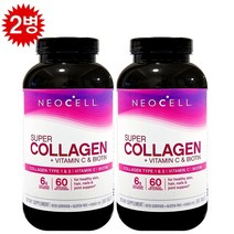 Neocell (총2병) 네오셀 콜라겐 플러스 비타민C & 비오틴 360정, 2개
