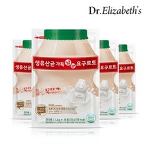 기타 [AK PLAZA][닥터엘리자베스] 생유산균 가득 냠냠요구르트 (10정) x 4팩