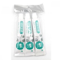 50g 국산 휴대용 잇몸 보호 성분 미백 치약 치아 화이트닝 입냄새 여행용 화이트 커피 이빨 착색, 1개