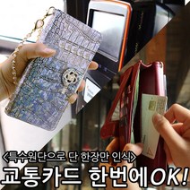 the luvn [편리한 교통카드 사용을 위한 첨단 지갑형] 안느AM 지갑형 다이어리 아이폰8플러스 케이스