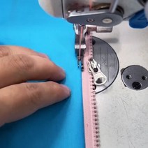 재봉틀 노루발 키트 세트 액세서리 바느질 미싱 편직 소재용 좁은 발 보정 JUKI 형제 가수 부품 용 지퍼, [01] 0.1mm, [01] Left low right high