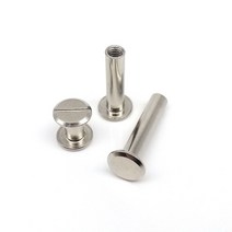 10pcs 골드 실버 블랙 M5x4-50mm 가죽 가방 벨트 스크랩북 앨범 계정 책 포스트 바인딩 나사 네일 리벳, [12] 5x35mm, 5x35mm+Silver