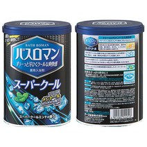 2022년 신제품 바스로망 입욕제600g 19종류 밀크프로틴 히노끼 산림욕 시어버터히알루론산 유칼립튜스라벤더 빠른출고, 06-슈퍼쿨600g