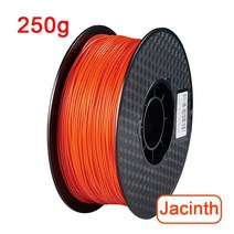 PLA Materal 3D 프린터 필라멘트 1.75mm 100g/250g 멀티 컬러 펜 솔리드 퍼플 블루 Yeallow 블랙 투명, 10 09-Jacinth- 250g