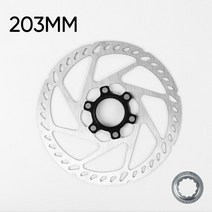 디스크로터 튜닝 브레이크 캘리퍼 패드 Bicycle Centerlock Disc Brake Rotor 160mm 203mm Bike Lock Road, 03 203mm