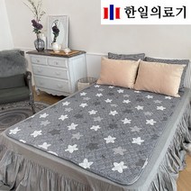 한일의료기 제일조아 무자계전기요 전기장판 캠핑 황토 면혼방 무자계 1인용 2인용, 스타미라클, 중(100x180)