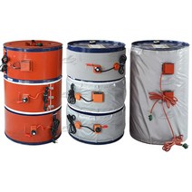 200L 원통 드럼 고무 밴드 히터 드럼통 오일 페인트 데우기, (200L 250x1740 3000W 디지털 온도 제어