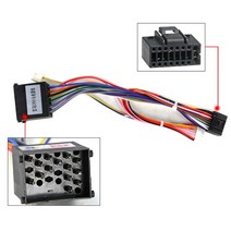 차량용BMW E46 E39 E53 X5 M3 안드로이드 16 핀 전원 케이블 용 Canbus 박스 디코더가있는 자동차 배선 하, 02 E46 E39 17PIN cable