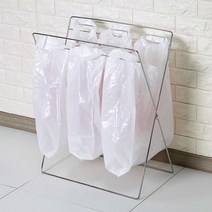 접이식 3단 분리수거대 고급형 재활용 쓰레기통 분리수거함, (고급형)