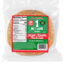 Mr. Tortilla Mr.토르티야 저탄수 1 Net Carb 피코데가요 밀가루 또띠아 S사이즈 24장 240g 3팩