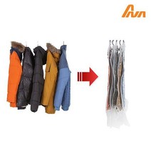 항균 옷걸이 의류압축팩 방충 공간절약 국내생산, 상세설명 참조, 01_옷걸이형 압축팩 3p