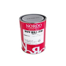 삼화 목재용 락카 샌딩실라 (하도) / 색상: 투명 / 용량: 1L / 건축물 내부 목재 가구 도장, 7. 하이락플러스 흑색(무광) 1L, 1개