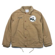 mens n1 teddy bear sherpa collar varsity zip up deck jacket usn 빈티지 밀리터리 겨울 코트 두꺼운 카키