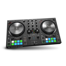 디제이 DJ 컨트롤러 턴테이블 머신 일체형 음향 디제잉 무대 믹서 컨트롤러, 정품 소프트웨어를 보내는 CD 플레이어