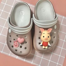 피글렛 영롱 3PCS 슬리퍼 악세사리 파츠 꾸미기 세트
