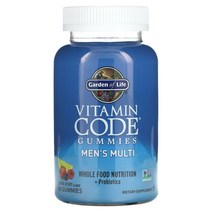 가든오브라이프 Garden of Life Vitamin Code 구미젤리 남성용 종합비타민 레몬 베리 90개119499, One Color, One Size