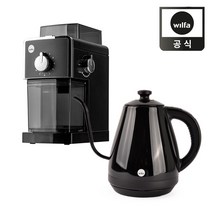 [WILFA] 윌파 1.0L 드립 전기주전자 KE4012 + 전동 커피그라인더 CG110, 단품