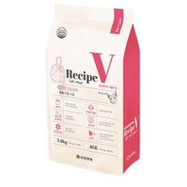 유한양행 Recipe V 고양이 연령별 맞춤식사료, 어덜트, 3.6kg, 1개