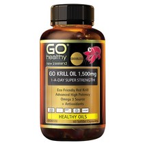 뉴질랜드 고헬씨 크릴오일 1500mg 3개 묶음