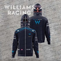 남성 가디건 판매 패션 풀 지퍼 카디건 재킷 남자 후드 F1 레이싱 익스트림 스포츠 탑 윌리엄스 팀 매니아 가을 의류 2022