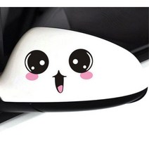 사이드미러스티커 모닝 레이 차꾸미기 스티커 긁힌흠집커버 아반떼MD 스크레치가리기 뒷유리 튜닝 미니쿠퍼 쉬운시공 코란도C 낚시용 범퍼 타이어옆, 1개, 옵션 01 1ea