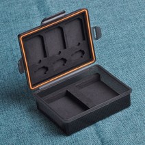 블랙박스용sd카드 블랙 배터리 보관 케이스 sd tf 메모리 카드 MicroSD메모리, 1x 블랙 케이스