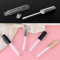 10ml 틴트 립글로즈 소분 공병 화장품 용기 통 여행 수제 샘플 만들기, 기본, 골드