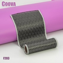 coova 탄소 섬유 매트 천 카본 원단 검은색육각 너비 20cm/30cm