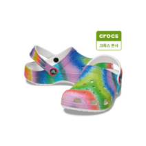 [국내정식매장] 크록스 []208094-94S 스프레이 토들러 (화이트/멀티)
