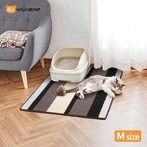 올웨이즈 올펫 캣매트 고양이 화장실 모래 매트 M사이즈(900*600)