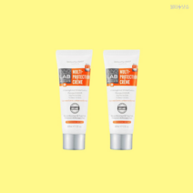 이노랩 선크림 멀티프로텍션 SPF50+ PA+++ 저자극 선크림 60ml 2개, 이노랩 멀티프로텍션 선크림 60ml 2개