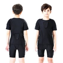 축구 골키퍼보호대 골키퍼상의 축구유니폼 골키퍼 옷, XXL 충돌방지 티셔츠 6종 세트