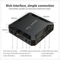 Great Bee 아랍어 TV 박스 가장 인기있는 안드로이드 4K X96 셋톱 안정적인 무료 생활 스마트 미디어 플레, 01 미국 플러그