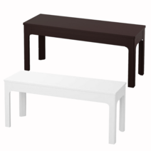 이케아 EKEDALEN 에케달렌 벤치 (105x36 cm), 화이트_903.410.33