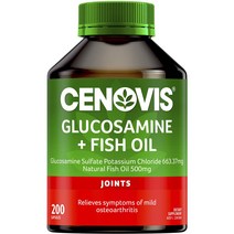 [호주직배송] Cenovis Glucosamine + Fish Oil 글루코사민 피쉬오일 200정