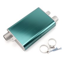 무시동히터 캠핑 차박용 업그레이드된 자동차 주차 히터 배기 머플러 소음기 클램프 24mm 스테인레스 스틸 에버스패커 디젤 히터용, [04] Upgraded Green