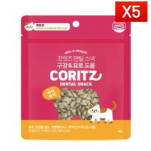 꼬릿츠 [꼬릿츠] 고양이덴탈스낵 구강요로50g x5개, 선택완료, 선택:단일상품