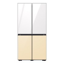 삼성 비스포크 키친핏 냉장고 615L 글램화이트바닐라, 옵션, RF60B91C3APWV
