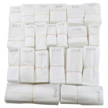 부직포 화분 그로우백 식물 성장 보호 백 100pcs 묘목 가방 을위한 패브릭 파우치 생분해 성 보육 냄비 친환경 통기 포켓 꽃 씨앗 시작, 10x12cm(100개)