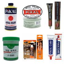 오토솔 브이텍 피칼 광택제 금속 가죽 스테인리스 연마제 왁스 스텐 크롬 황동 신주 당구공, 브이텍_금속광택제 VT-551