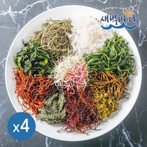 새벽바다 해초야 9해조 8g x 4봉 국산 9가지 매일해초샐러드 꼬시래기 SE984, 1
