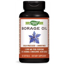 네이쳐스웨이 보라지유 Borage Oil 1300mg 60정