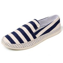 가바바 남성 신발 스트라이프 패턴의 멋스럽고 편한 슬립온 G6936